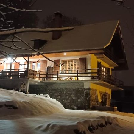 Вилла Chalet Le Loup Bouquetin Saint-Colomban-des-Villards Экстерьер фото